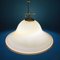 Lampe à Suspension Vintage en Verre de Murano Beige de De Majo, Italie, 1970s 7