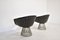 Early 1715 Lounge Chairs in Original Leather by Warren Platner for Knoll, 1970s, Set of 2, Image 6