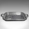 20th Century English Silver Plate Serving Tray 1