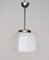 Würfelförmige Bauhaus Deckenlampe von Walter Kostka für Atrax Gesellschaft 1