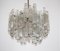 Large Austrian Murano Ice Glass Chandelier by J. T. Kalmar 5