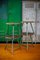 Small Industrial Work Stools, Set of 4, Image 3