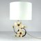 Vintage Acrylic Glass Table Lamp, 1980s, Image 1