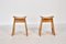 Pine Stools by Gilbert Marklund for Furusnickarn AB, Sweden, 1970s, Set of 2 3