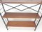 Mid-Century Italian Free Standing Teak Shelving Unit, 1950s, Image 16