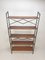 Mid-Century Italian Free Standing Teak Shelving Unit, 1950s, Image 8