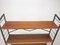 Mid-Century Italian Free Standing Teak Shelving Unit, 1950s 13