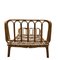 Italian Bamboo and Rattan Sofa or Day Bed by Franco Albini, 1960s 2