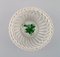 Hand-Painted Porcelain Herend Green Chinese Bouquet Bowls, Set of 4 5