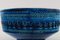 Rimini-Blue Glazed Ceramic Bowl by Aldo Londi for Bitossi, Image 5