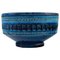 Rimini-Blue Glazed Ceramic Bowl by Aldo Londi for Bitossi 1