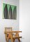 Guy Dessauges, Green Composition, 1970s, Oil on Panel, Framed 3