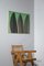 Guy Dessauges, Composizione verde, anni '70, Olio su pannello, Incorniciato, Immagine 4