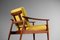 Fauteuil Scandinave en Teck Massif par Arne Vodder pour France and Son, 1960 10