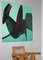 Guy Dessauges, Composición abstracta, años 70 o 80, óleo sobre tabla, enmarcado, Imagen 4