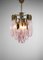 Italian Venini Murano Glass Chandelier, 1960s 20