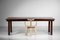 Large Brazilian Solid Wood Dining Table, 1960s 6