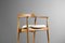 Scandinavian Solid Oak Armchair, 1960 7