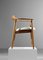 Scandinavian Solid Oak Armchair, 1960 14