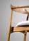 Scandinavian Solid Oak Armchair, 1960 9