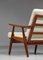 Scandinavian Solid Teak GE240 Armchair by Hans Wegner for Getama, 1960s, Image 18