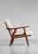 Fauteuil GE240 Scandinave en Teck Massif par Hans Wegner pour Getama, 1960s 8