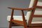 Fauteuil GE240 Scandinave en Teck Massif par Hans Wegner pour Getama, 1960s 15