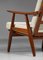 Poltrona GE240 in teak massiccio di Hans Wegner per Getama, Scandinavia, anni '60, Immagine 16