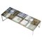 Large Blue & Grey Coffee Table by Roger Capron 1