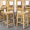 English Oak School Laboratory Stools, 1950s, Set of 24 3