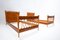 Cherry Wood Beds by Guglielmo Pecorini, Italy, 1940s, Set of 2, Image 3