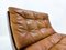 Mid-Century Italian Modern Cognac Leather Armchairs, 1960s, Set of 2 6
