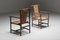 Art Nouveau Dark Brown Ebonized Wicker Chair by Josef Zotti, Austria, 1911 11