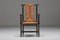 Jugendstil Ebonisierter Korbgeflecht Stuhl aus Dunkelbraun von Josef Zotti, Österreich, 1911 3