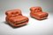 Soriana Lounge Chairs by Afra and Tobia Scarpa for Cassina, 1970s, Set of 2, Image 5