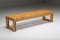 Italian Modernist Pine Bench by Charlotte Perriand, Italy, 1960s, Set of 2 5