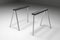 Schraag Trestle Table Base by Maarten Van Severen for Bulo, Belgium, 1990s, Set of 2 4