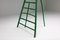Rustic Green Ladder Sculpture, 1890s 6