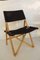 Mid-Century Navy Folding Chairs by Sergio Asti for Zanotta, 1969, Set of 4, Image 1