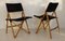 Mid-Century Navy Folding Chairs by Sergio Asti for Zanotta, 1969, Set of 4 4
