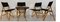 Mid-Century Navy Folding Chairs by Sergio Asti for Zanotta, 1969, Set of 4 2