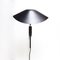 Black Anthony Wall Lamp White Fixing Bracket by Serge Mouille 3
