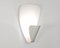 White B206 Wall Sconce Lamp by Michel Buffet for Indoor, Image 4