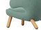 Pelican Chair Upholstered in Wood and Fabric by Finn Juhl for Design M 7