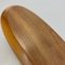 Large Austrian Light Teak Bowl with Brass and Leather Handle by Carl Auböck, 1950s 19