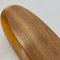 Large Austrian Light Teak Bowl with Brass and Leather Handle by Carl Auböck, 1950s, Image 19