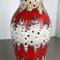 Large Pottery Multi-Color Fat Lava 290-40 Vase from Scheurich, 1970s 4