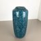 Large Pottery Multi-Color Fat Lava 517-45 Vase from Scheurich, 1970s 3