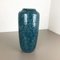 Large Pottery Multi-Color Fat Lava 517-45 Vase from Scheurich, 1970s 2