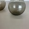 Turmalin Ball Vasen von Wilhelm Wagenfeld für WMF, 1960er, 2er Set 13